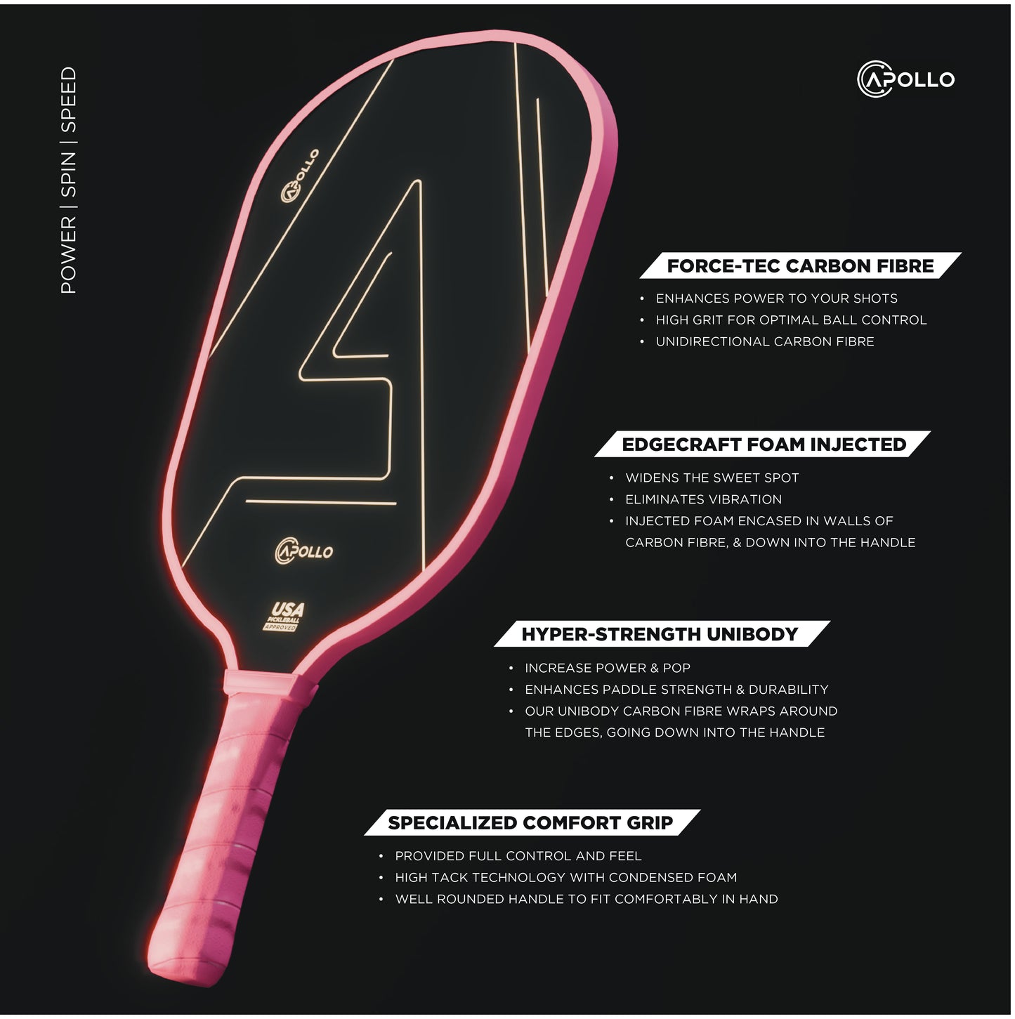 Shop Pickleball Paddles Online - Venus