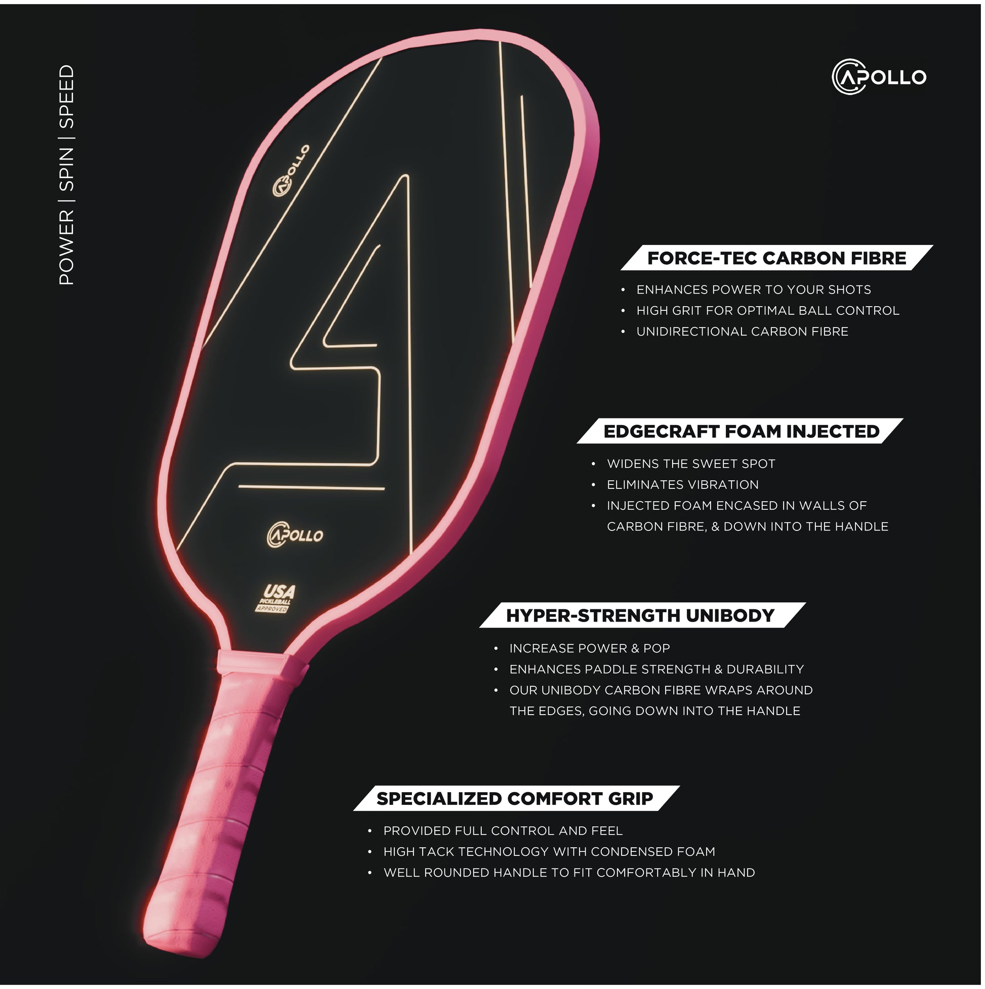 Shop Pickleball Paddles Online - Venus