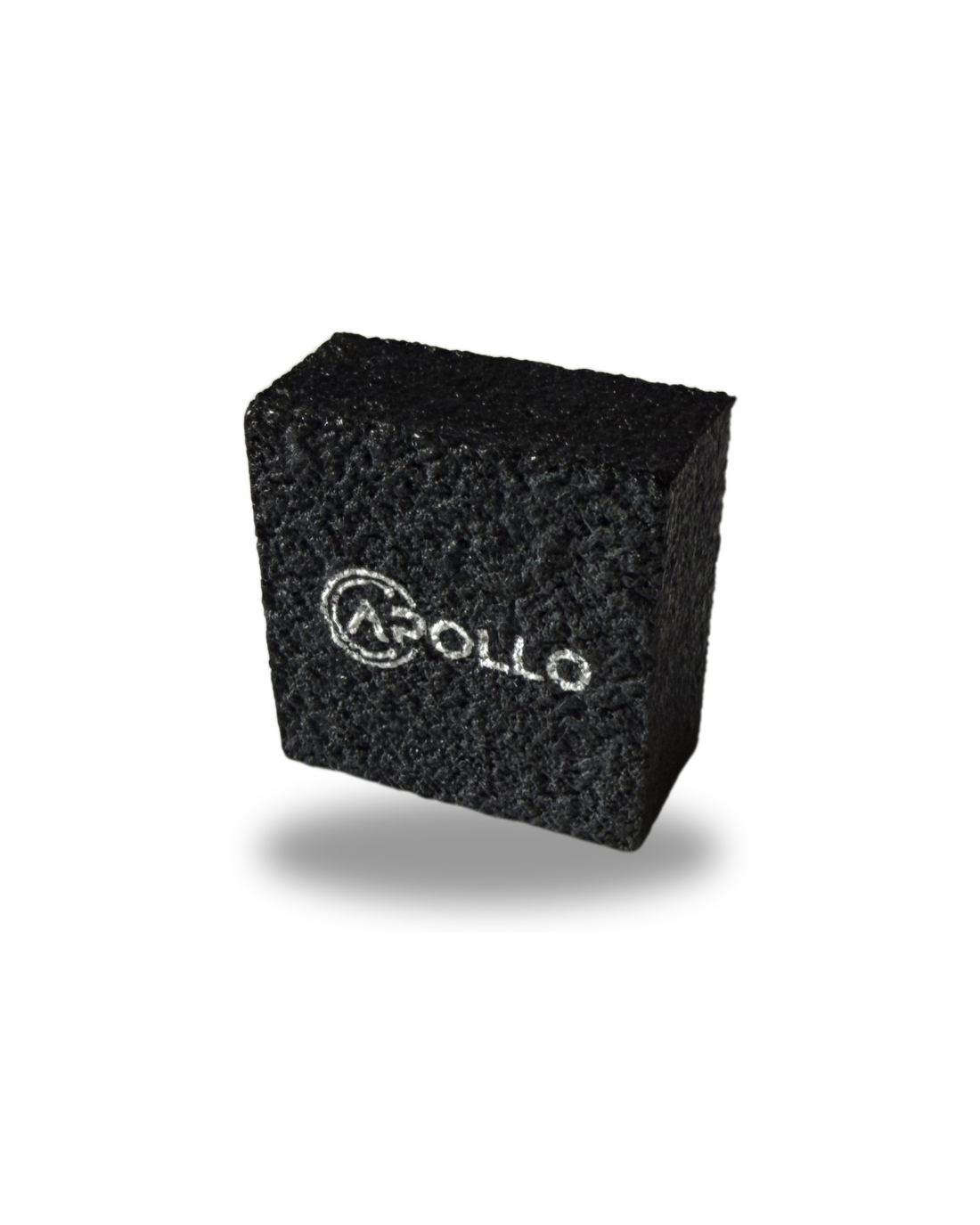 Apollo Carbon Eraser paddle cleaner removing residue from carbon fiber pickleball paddle face