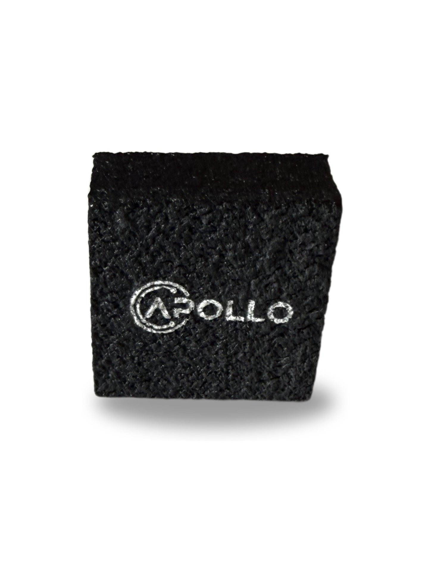 Apollo Carbon Eraser paddle cleaner removing residue from carbon fiber pickleball paddle face